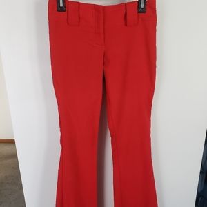 Red pants